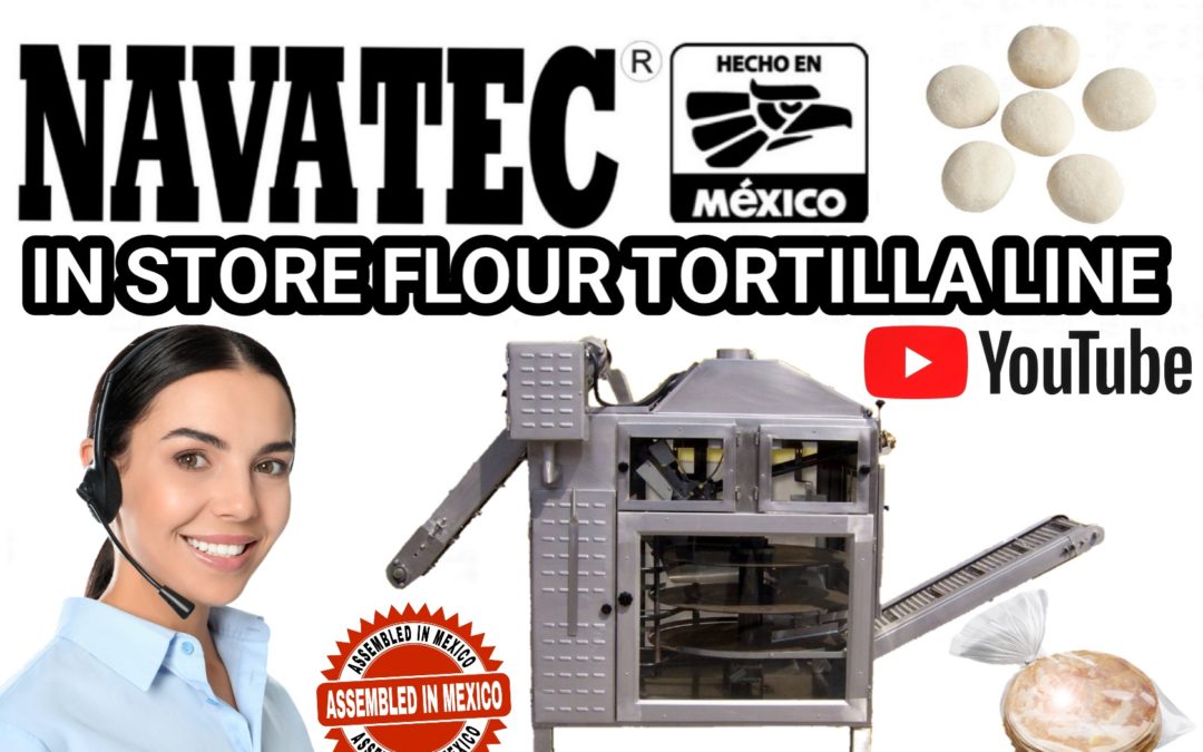 Navatec® In store flour tortilla line for sale.