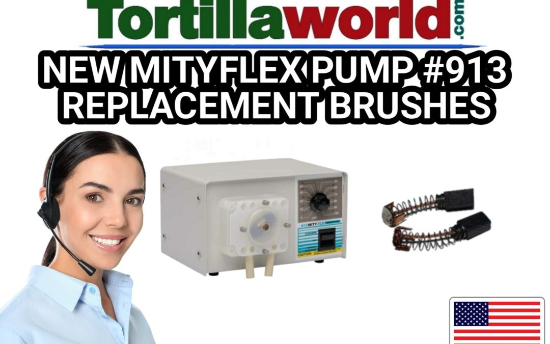 Replacement brushes for the MityFlex #913 chemical pump for sale.