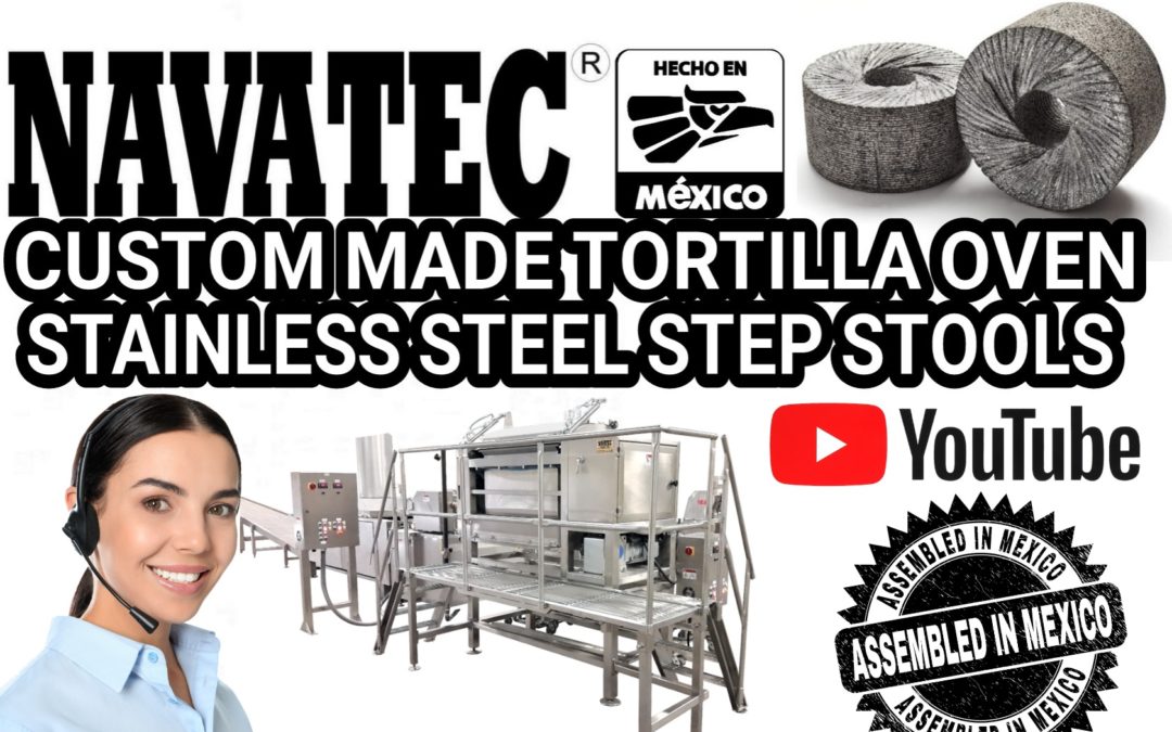 Navatec® Industrial stainless steel custom step stools for sale.