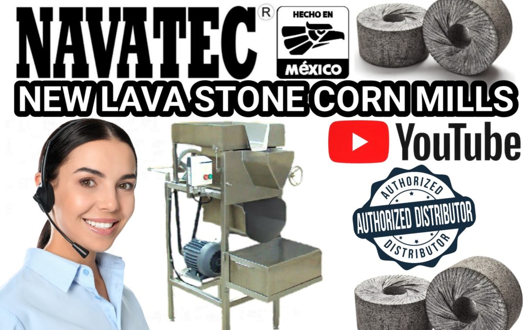 Navatec® lava stone corn mills for sale