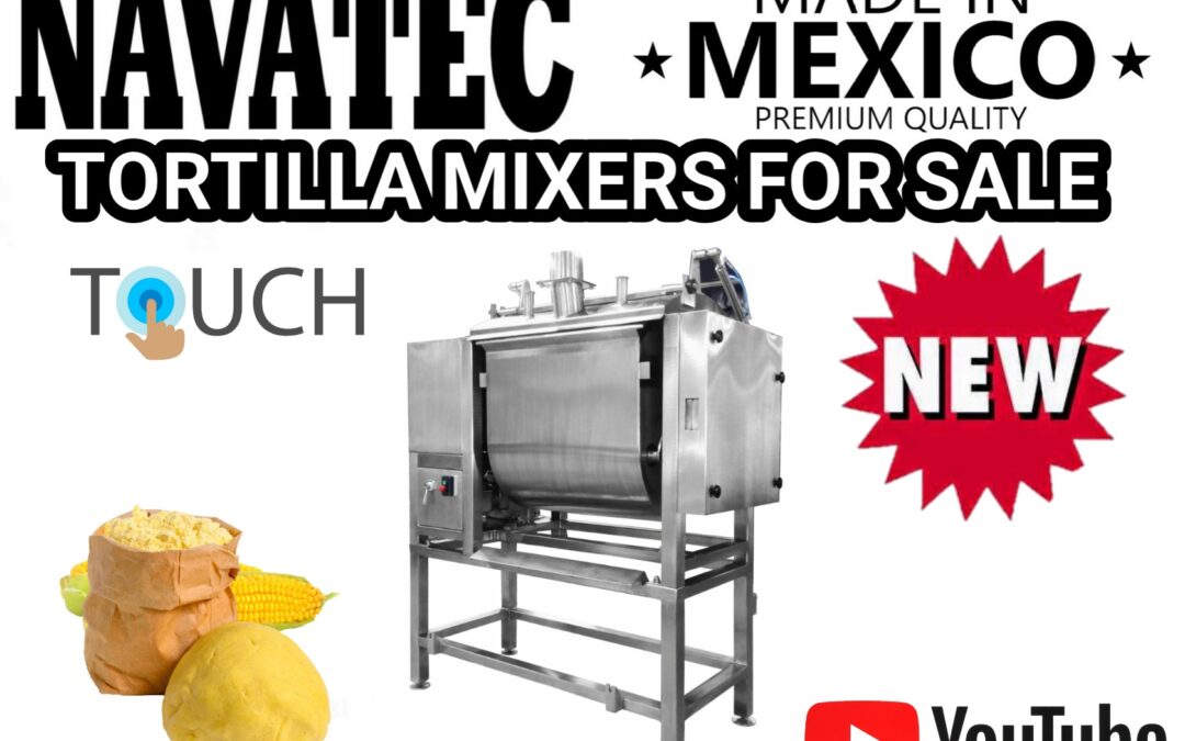 Navatec horizontal tortilla mixers for sale