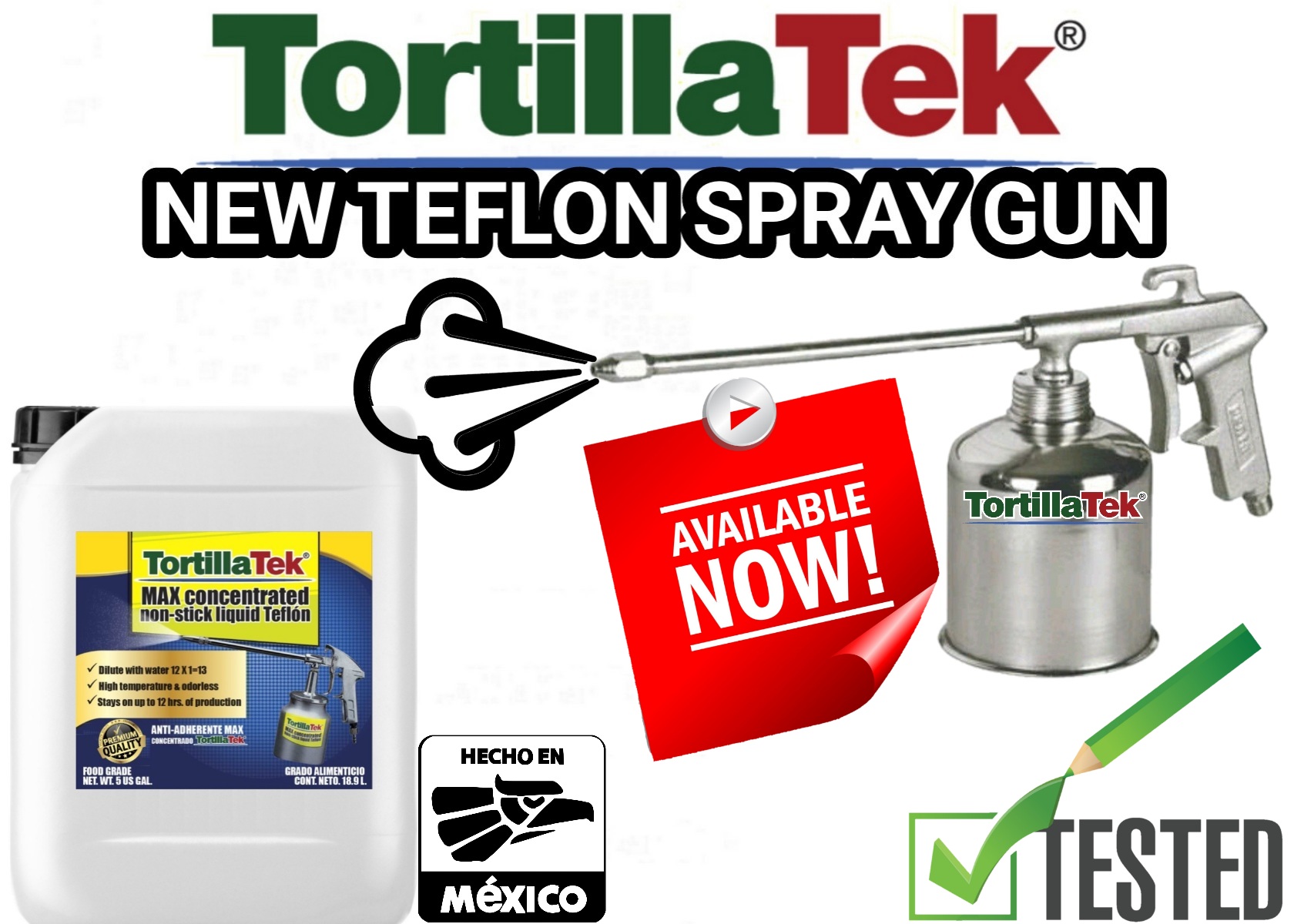 Teflon spray gun for sale.