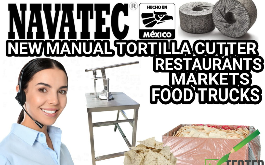 Navatec® manual corn tortilla cutter for sale.