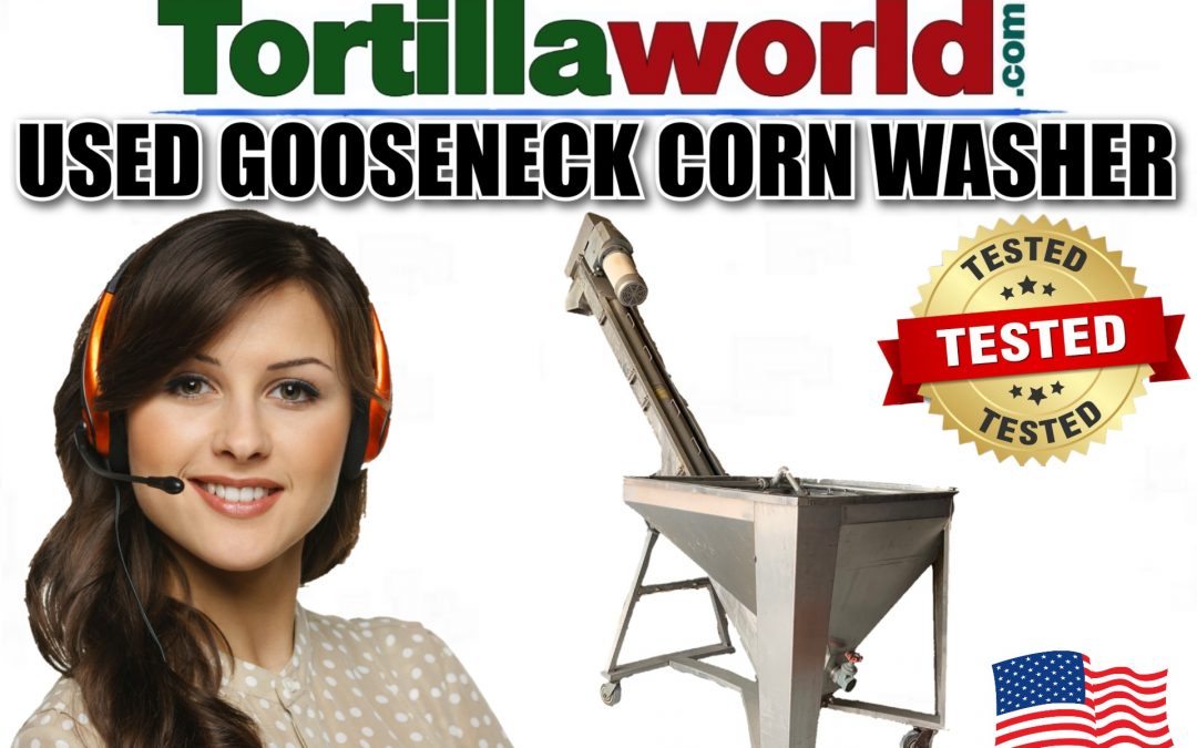 Used goose neck corn washer for sale.