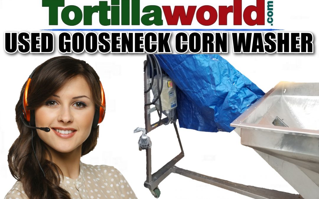Used goose neck corn washer for sale.