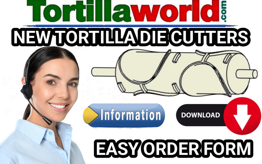 Replacement corn tortilla die cutters for sale.