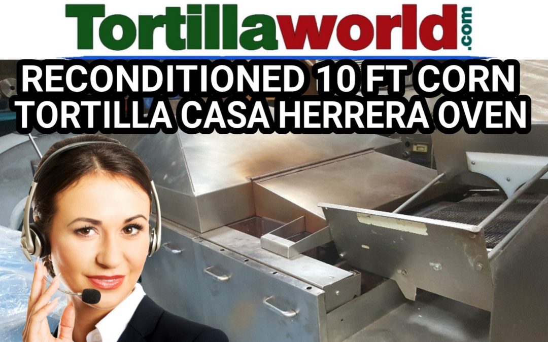 Casa Herrera 10 ft. reconditioned 2 row corn tortilla oven for sale.