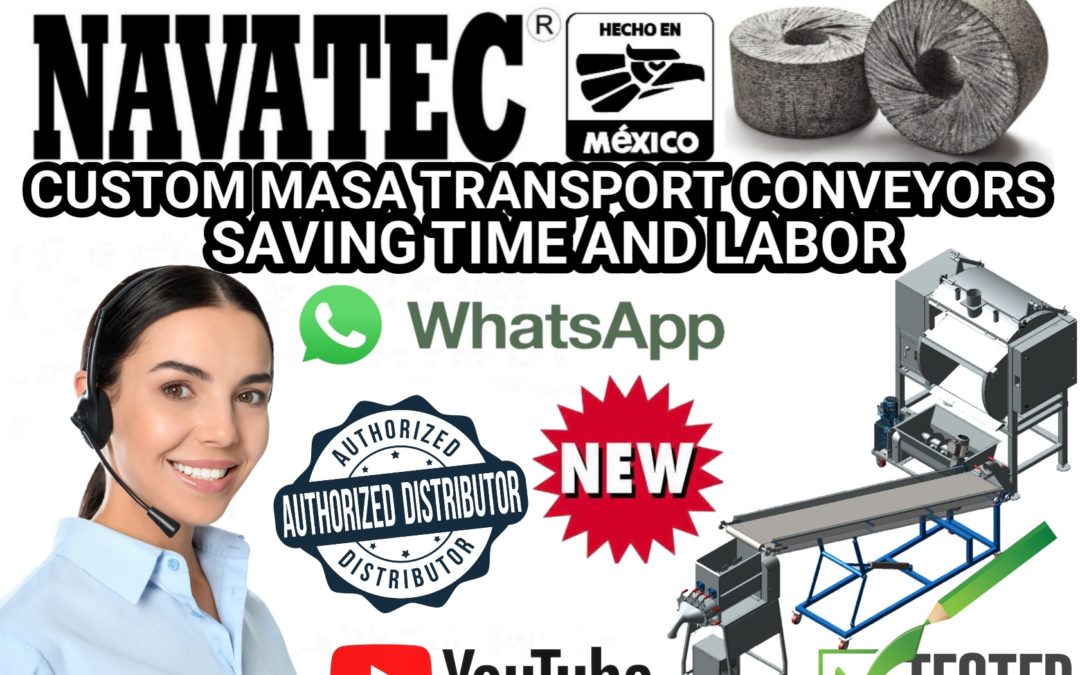 Navatec®custom masa transfer conveyors for sale.