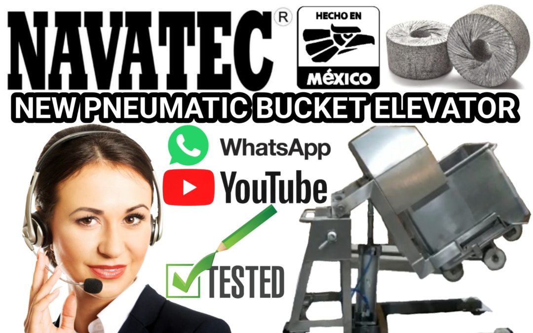 Navatec® pneumatic masa bucket elevator for sale.