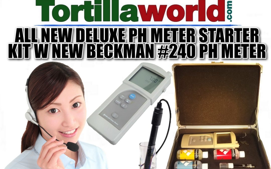 All new deluxe PH meter starter kit for sale.